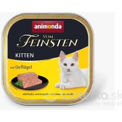 Animonda Vom Feinsten Cat Kitten Poultry 16x100 g