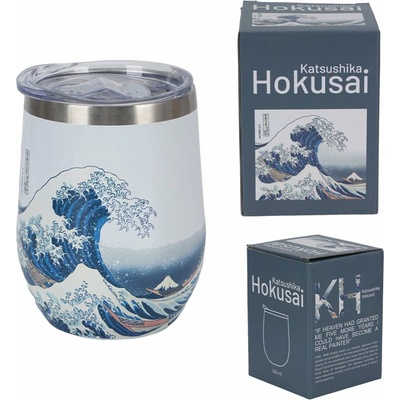 Duo termohrnek Hokusai The Great Wave 330 ml