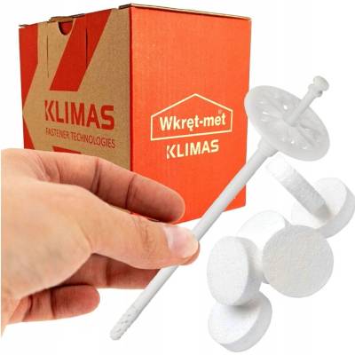 WKRET-MET LTX 10 hmoždinka s plastovým tŕňom A,B,C,D,E 10x260