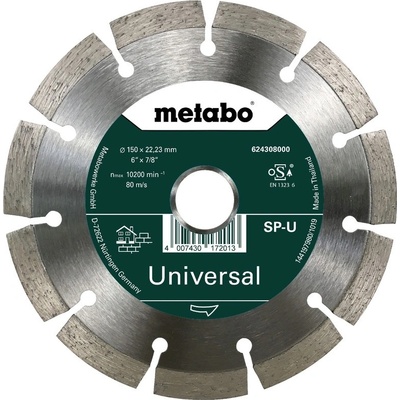 Metabo Diamantový řezný kotouč 150 x 22,23 mm 624308000