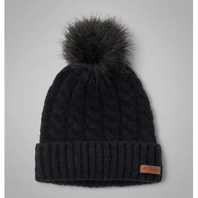 COLUMBIA zimní čepice s bambulí Blur II Beanie černá černá