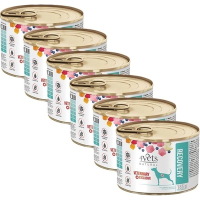 4Vets Natural Veterinary Exclusive Recovery 6 x 185 g