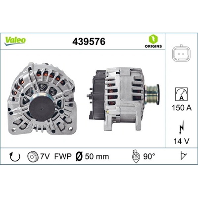 generátor VALEO 439576 VA 439576
