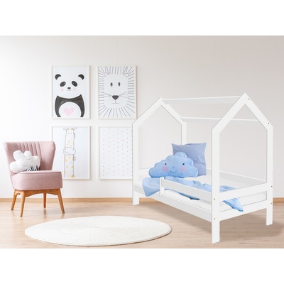 Textilomanie Domček D3 biela s Matrací Easysoft 10 cm