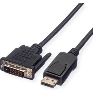 Valueline кабел DisplayPort 1.1 - DVI(24+1), DP - DVI, 2K60Hz, M/M, LSOH, 1 м, черен 11.99. 5614-10 (11.99.5614-10)