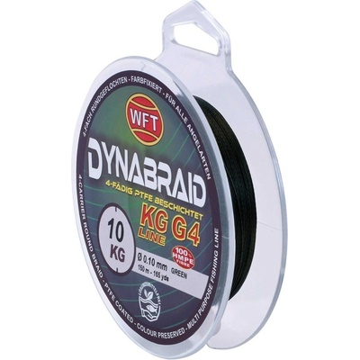 WFT Splietaná Šnúra Round Dynamix G4 Green 300 m 0,20 mm 20 kg