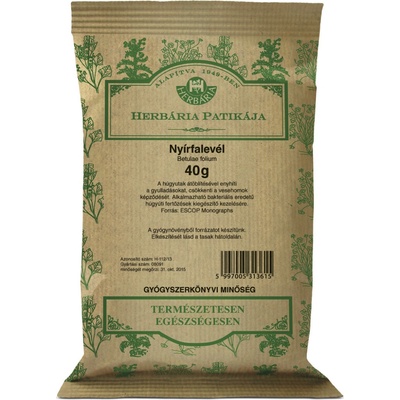 Herbária čaj Breza list 40 g
