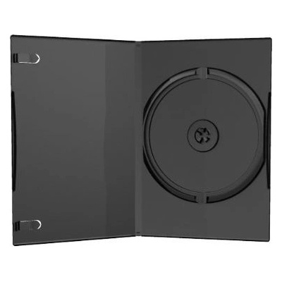 DVD Case Single čierne 50 Stück Schutzhülle