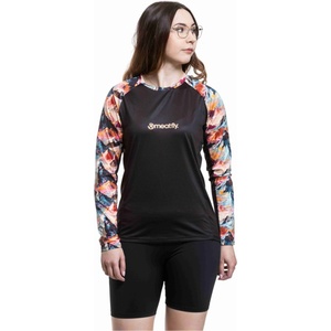 Meatfly дамски велосипеден екип Leah Color Mountains / Black Meatfly | Cheren | ЖЕНИ | M