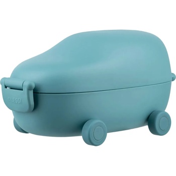 Alessi Кутия за обяд SNACKMOBILE, 2 отделения, синя, Alessi (ALSA06LAZ)