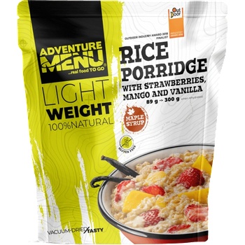 AdventureMenu Adventure menu Оризова каша с ягоди, манго и ванилия, 300 г (405)
