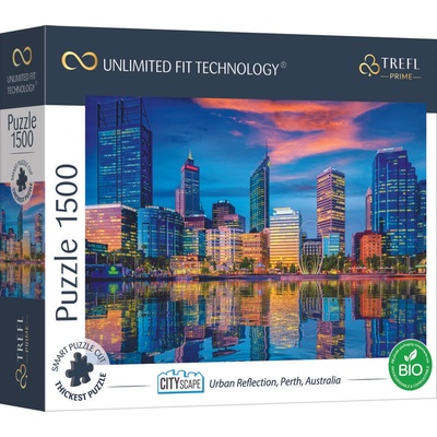 TREFL UFT Cityscape: Odraz města Perth Austrálie 1500 dílků