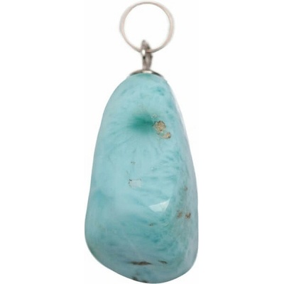 Nefertitis Larimar přívěsek tamblovaný AA kvalita stříbro č. 3 NF63940