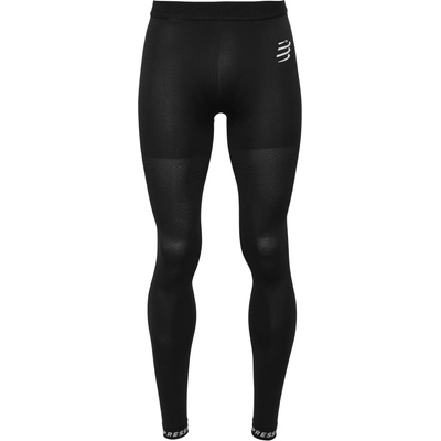 Dámske kompresné nohavice Compressport RECOVERY FULL TIGHTS Čierna Biela