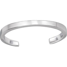 For Silver Jednoduchý otevřený prsten na nohu Stříbro 925