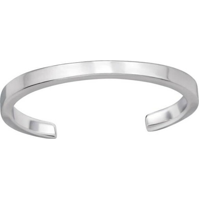 For Silver Jednoduchý otevřený prsten na nohu Stříbro 925