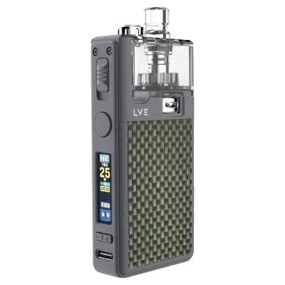 LVE Orion 2 Pro Grey RBA Pod 1900mAh Textured Carbon