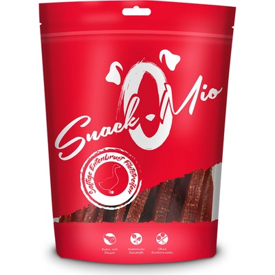 SnackOMio šťavnaté proužky z kachních prsou 4 x 70 g