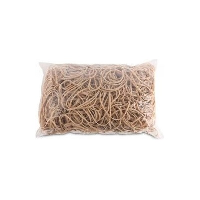 Gumičky Office Products 80mm 1kg prírodná farba