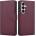Tech-Protect Кожен Калъф с Джобове за Samsung S26, Tech-Protect Wallet Book Case, Бордо (5906302390366)