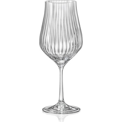 Crystalex Sklenice na víno TULIPA OPTIC 6 x 350 ml