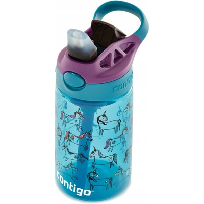 Contigo Easy Clean fľaša s náustkom pre deti 3+ Unicorn 420ml