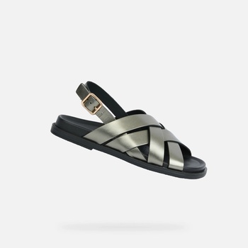 Geox Зелени дамски сандали Geox Adelash Geox | Zelen | ЖЕНИ | 36