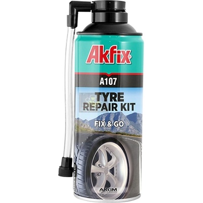 AKFIX ЛЕПИЛО ЗА РЕМОНТ НА АВТ. ГУМИ ПРИ АВАРИЯ r60 300ml akfix