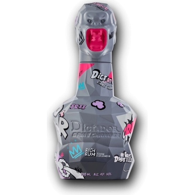Dictador Game Changer Grey Bottle 40% 0.7 l (čistá fľaša)