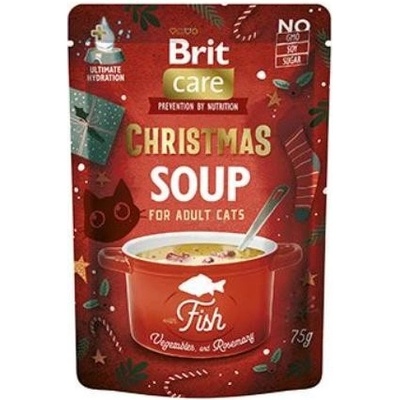 Brit Care Cat Soup Christmas Fish 75 g – Zbozi.Blesk.cz