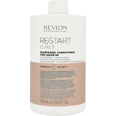 Revlon Re/Start Curls Nourishing Conditioner and Leave-In 750 ml