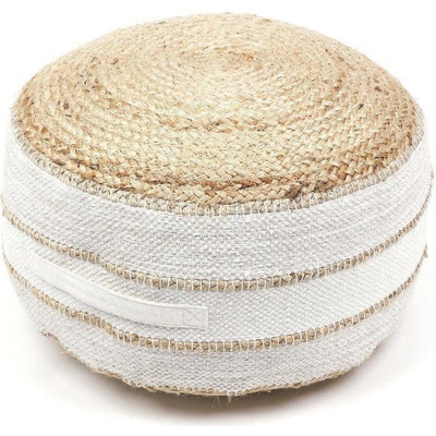 Home Styling Collection Pouf s dekorativním tuftovaným vzorem, 60 x 25 cm
