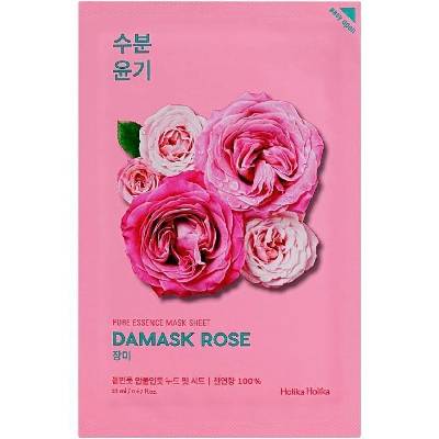 Pure Essence Лист маска за лице Damask Rose, 23 ml