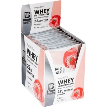 Born Winner Ultra Premium Whey Protein Blend [12 x 30 грама] Ягодов сладолед