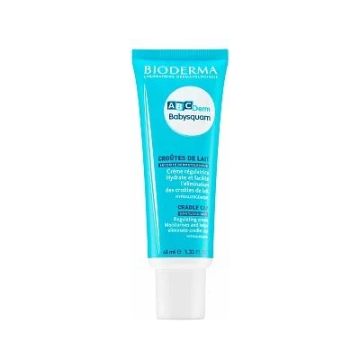 BIODERMA ABCDerm Babysquam Cradle Cap Cream крем против люспи в косата за деца 40 ml