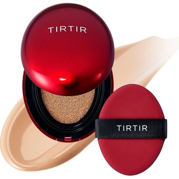 Tirtir Mask Fit Red Cushion SPF40 PA++ MINI výber odtieňa v detaile 25N Mocha 4,5 g