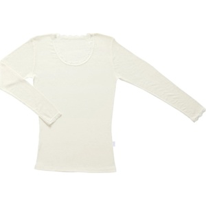 Joha Дамско мериносово термобельо Joha Women's Blouse 70402 Merino base layer - Off White (115-2106-0212)