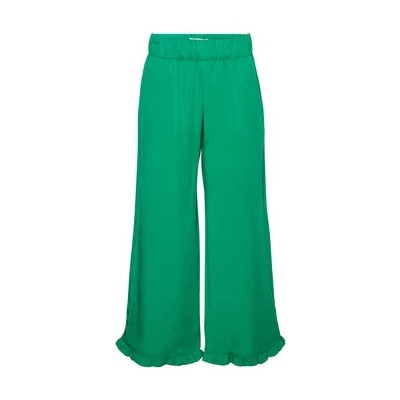 Vero Moda Girl Текстилни панталони 10283853 Зелен Wide Leg (10283853)