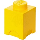 LEGO® úložný box 12,5 x 12,5 x 18 cm žltá