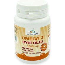 Dr. Natural Omega 3 rybí olej 1000 mg 30 tablet