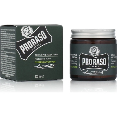 Proraso Pre-Shave Cream Cypress & Vetyver krém před holením 100 ml