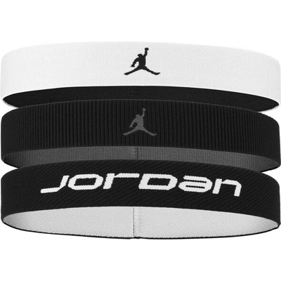 Nike jordan wide 3PK BK/WH Čierna 25/26