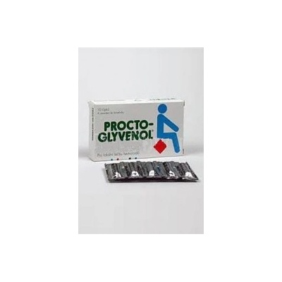 PROCTO-GLYVENOL RCT 400MG/40MG SUP 10