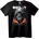 NOONEBRAND Тениска Мотивационен Лъв - M, Black