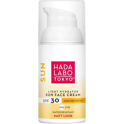 Hada Labo Tokyo Hada Labo Tokyo, Sun, Hyaluronic Acid, Hydrating, Sunscreen Cream, For Face, SPF 30, 50 ml
