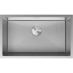 Mexen Trixo метална мивка 1-корпусова 750 x 440 мм, инокс HC - 6415751000-01HC (6415751000-01HC) Мивка за вграждане