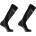Salomon Мъжки ски чорапи Salomon Aces 2 Pack Ski Socks Mens - Black