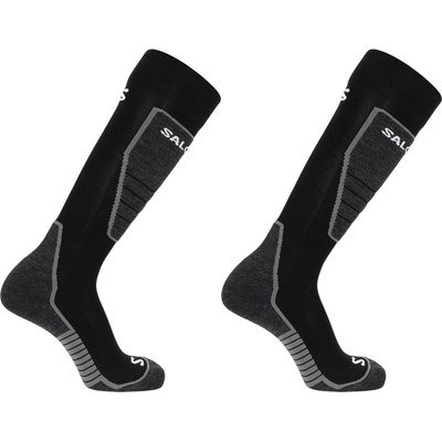 Salomon Мъжки ски чорапи Salomon Aces 2 Pack Ski Socks Mens - Black