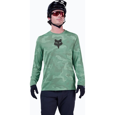 Fox Racing Мъжка блуза с дълъг ръкав за колоездене Fox Racing Ranger Tru Dri pine