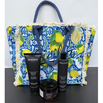 Selective Professional OnCare Black Комплект с лятна чанта